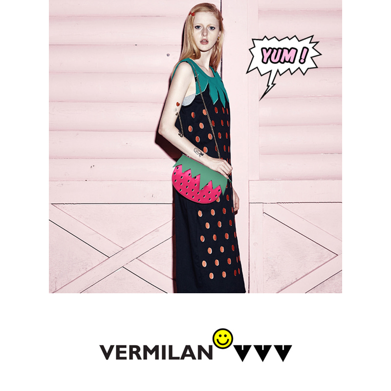 VERMILAN X VVV Strawberry Bag - pink