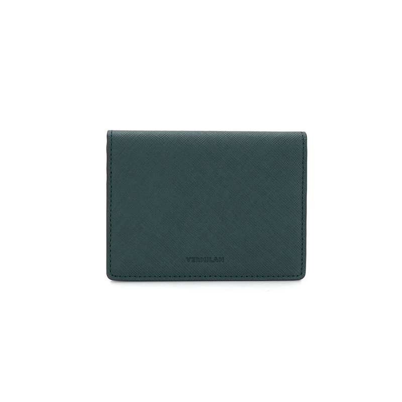 PERSONAL CARD WALLET- GREEN