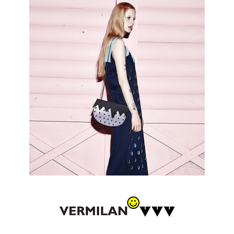 VERMILAN X VVV Strawberry Bag - silver