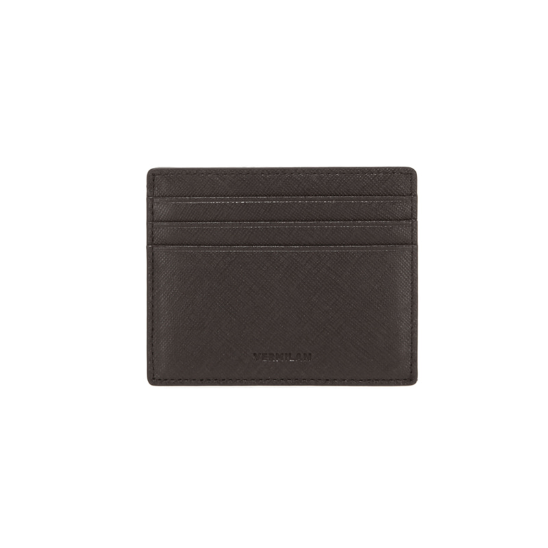 Slim Card Wallet - brown